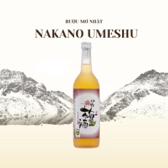 Rượu mơ Nakano Umeshu 720ml (Chai)