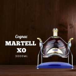 Rượu Martell XO Cognac 3000ml kèm giá đỡ chính hãng