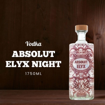 Rượu Absolut Vodka Elyx Night Edition 1750ml chính hãng