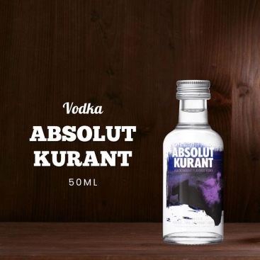 Rượu Absolut Kurant Vodka Mini 50ml chính hãng