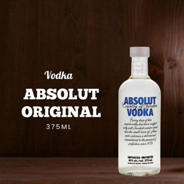 Rượu Absolut Original Vodka 375ml chính hãng 