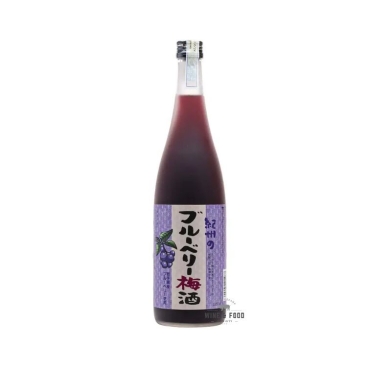 Rượu mơ Nhật Bản Nakano Blueberry vị việt quất 720ml 12%