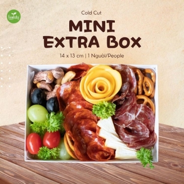 Set Cold Cut MINI EXTRA BOX (1 người/people)