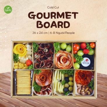 Set Cold Cut GOURMET BOARD (6-8 người/people)