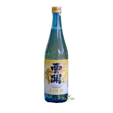 Rượu sake vảy vàng Nishino Seki Gold Leaf 720ml