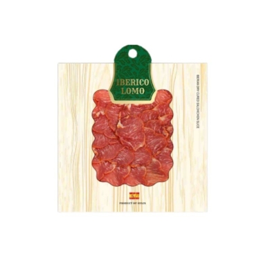 Thịt lưng Iberico Cebo muối cắt lát 50g