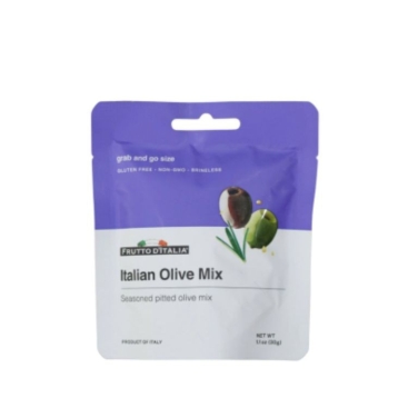 Oliu hỗn hợp tách hạt có gia vị - Italian Olive Mix Doypack 30 Gr