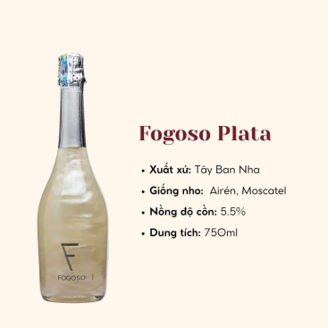 Nước ép trái cây lên men Fogoso Plata (750ml) (Chai)
