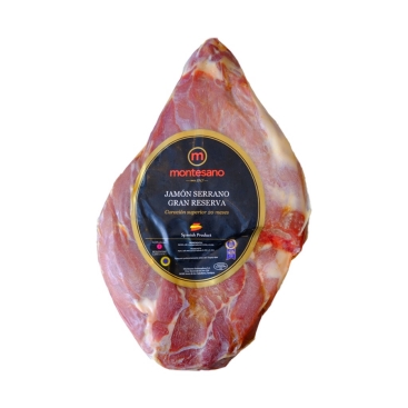 Montesano Serrano Jamon boneless Montesano/ Serrano đùi sau không xương