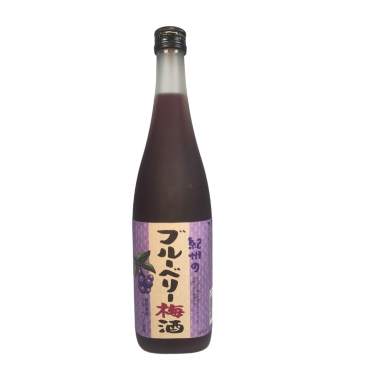 Rượu mơ vị việt quất Kishu No Blueberry Umeshu 720ml (Chai)