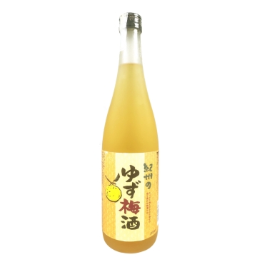 Rượu mơ vị chanh Yuzu Kishu No Yuzu Umeshu 720ml (Chai)