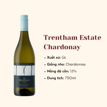 Rượu vang trắng Trentham Estate – Chardonnay (13.5%) 750ml (Úc)