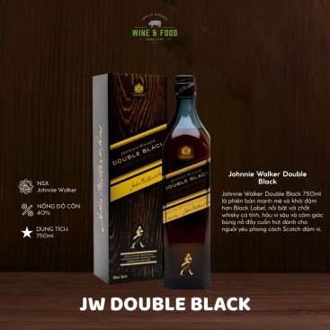 Rượu Johnnie Walker Double Black 750ml