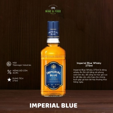 Rượu Imperial Blue Whisky 375ml chính hãng