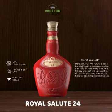 Rượu Chivas Royal Salute 24 YO 700ml 
