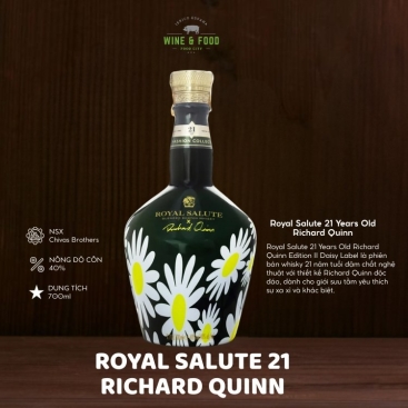 Royal Salute 21 Years Old Richard Quinn Edition Ii Blended Scotch Whisky (Daisy Label)