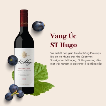 ST Hugo Cabernet Sauvignon - Rượu vang Úc nhập khẩu 750ml