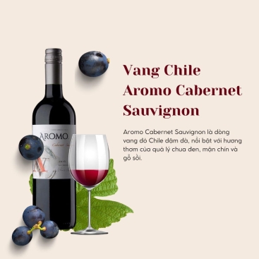 Rượu vang đỏ Aromo Cabernet Sauvignon