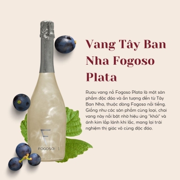 Nước ép trái cây lên men Fogoso Plata (750ml) (Chai)