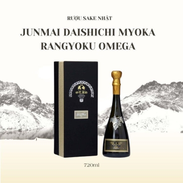Rượu Sake Junmai Daishichi Myoka Rangyoku Omega 720ml thượng hạng (16%)