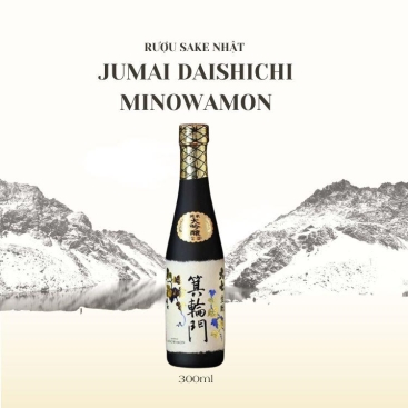 Rượu Sake Jumai Daishichi Minowamon 300ml chính hãng (15%)