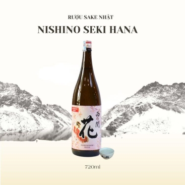 Rượu Nishino Seki sake Hana 720ml (15%)