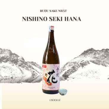 Rượu sake Nishino Seki Hana 1800ml (15%)