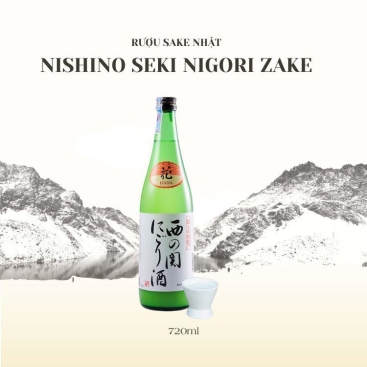 Rượu sake Nishino Seki Nigori Zake 720ml (15%)