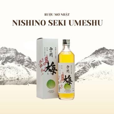 Rượu mơ Nishino Seki Umeshu (15%) 500ml
