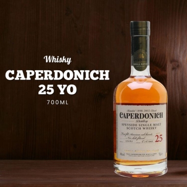 Rượu Caperdonich 25 Year Old Peated chính hãng 45.6%
