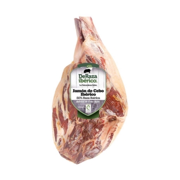 Deraza Iberico Cebo Jamon boneless - Deraza Iberico đùi sau Cebo không xương