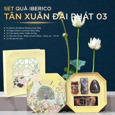 Hộp quà IBERICO Tân Xuân Đại Phát 03