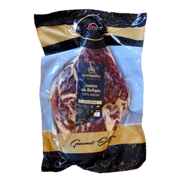 Montesano Iberico Bellota Jamon boneless pure 100% - Montesano Iberico đùi sau Bellota không xương