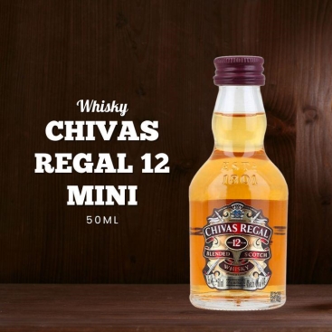 Rượu Chivas Regal 12 YO 50ml bản mini dùng thử