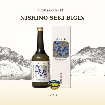 Rượu sake Nhật Nishino Seki Bigin 720ml (16.2%)