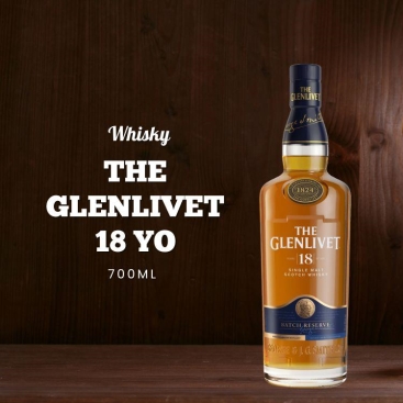 Rượu The Glenlivet 18 YO 700ml chính hãng