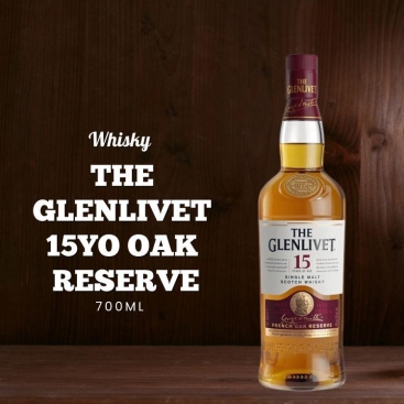 Rượu The Glenlivet 15YO Oak Reserve 700ml chính hãng