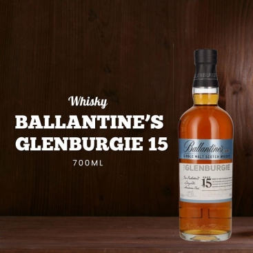 Rượu Ballantines Glenburgie 15 YO 700ml chính hãng 