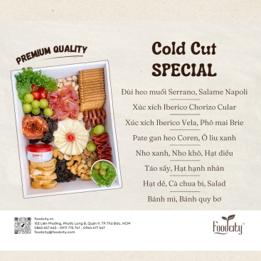 Set Cold Cut Special - Set Thịt Nguội Cao Cấp Thượng Hạng 