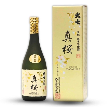 Rượu Sake Junmai Daishichi Masakura 720ml (15%)