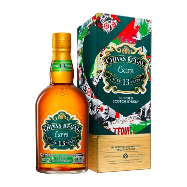 CHIVAS EXTRA 13YO TEQUILA BSW 6X70CL CARTON 40% EST (700ml)