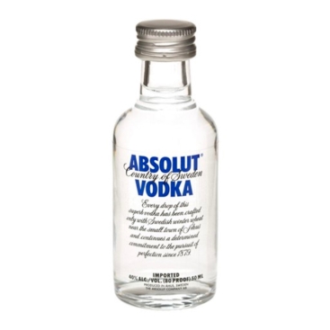 ABSOLUT VODKA 120X5CL (50ml)