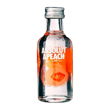 ABSOLUT VODKA MINIATURE 120X5CL - APEACH (50ml)