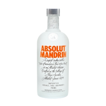 ABSOLUT VODKA 12X70CL - MANDRIN (700ml)