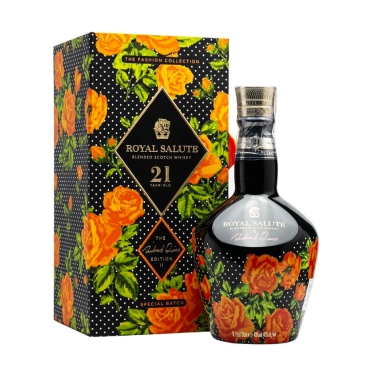 ROYAL SALUTE 21YO 70CL RICHARD QUINN EDITION II – ORANGE ROSES