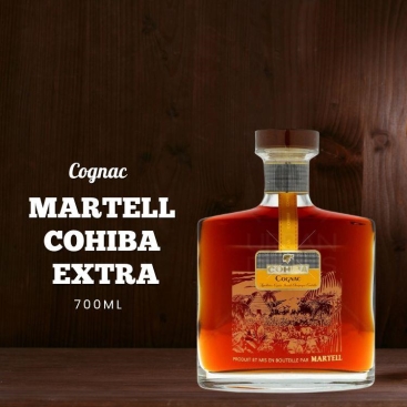 Rượu Martell Cohiba Extra Cognac 700ml chính hãng